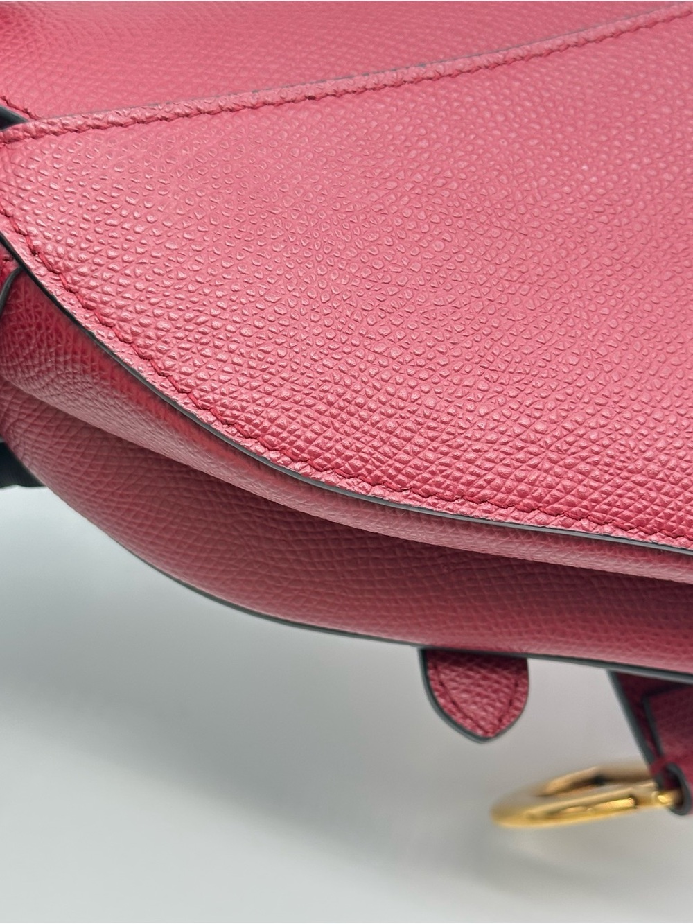 Dior Saddle Red MM - Picture 9 of 12